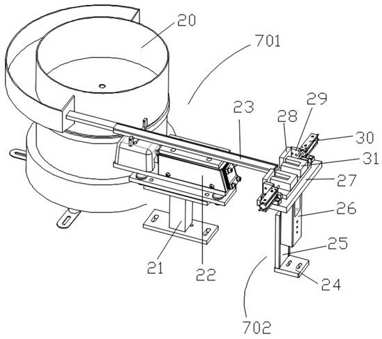 Semiconductor double-optical-filter switcher assembling equipment based on AA manufacturing procedure