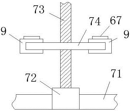 Cleaning assembly used for bridge pavement cleaning