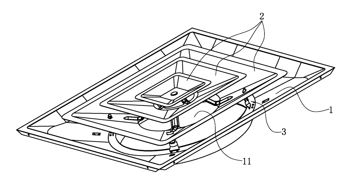 Retractable structure for air-conditioning vent