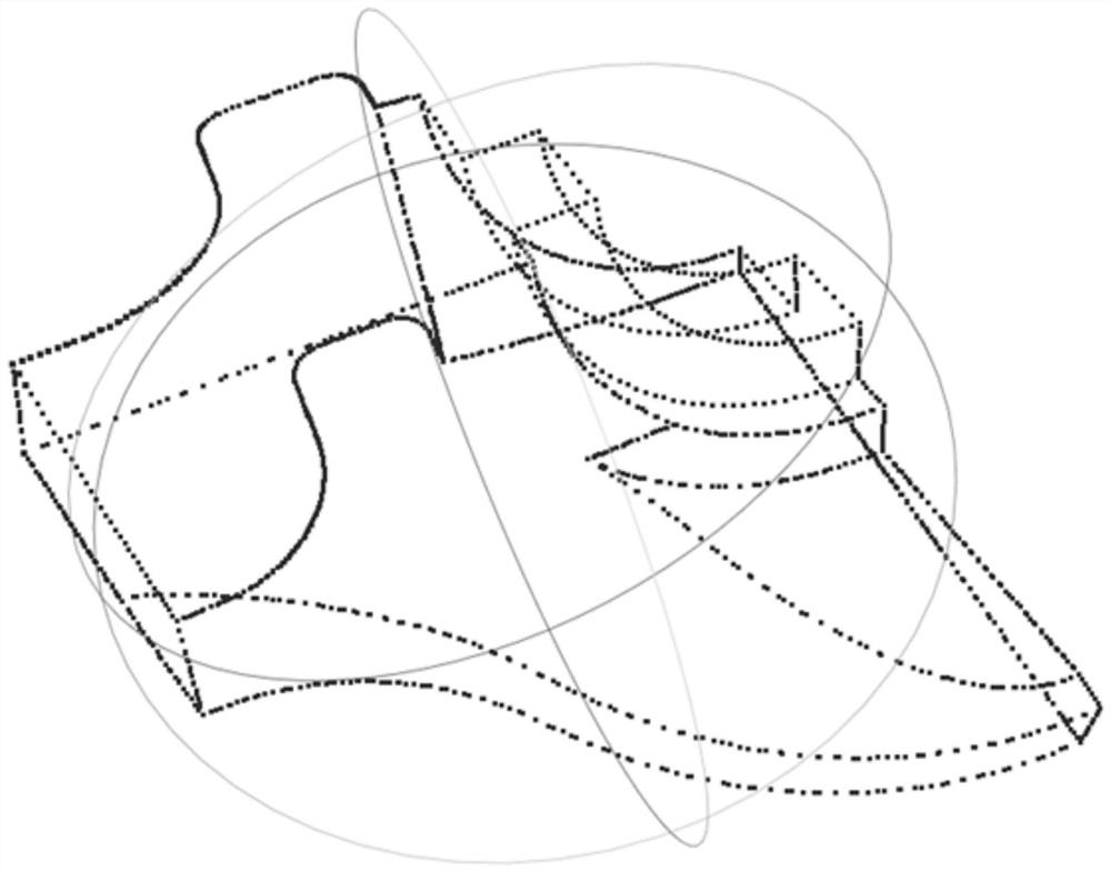 Fragmentation parameterization-based feature-preserving surface structure grid generation method