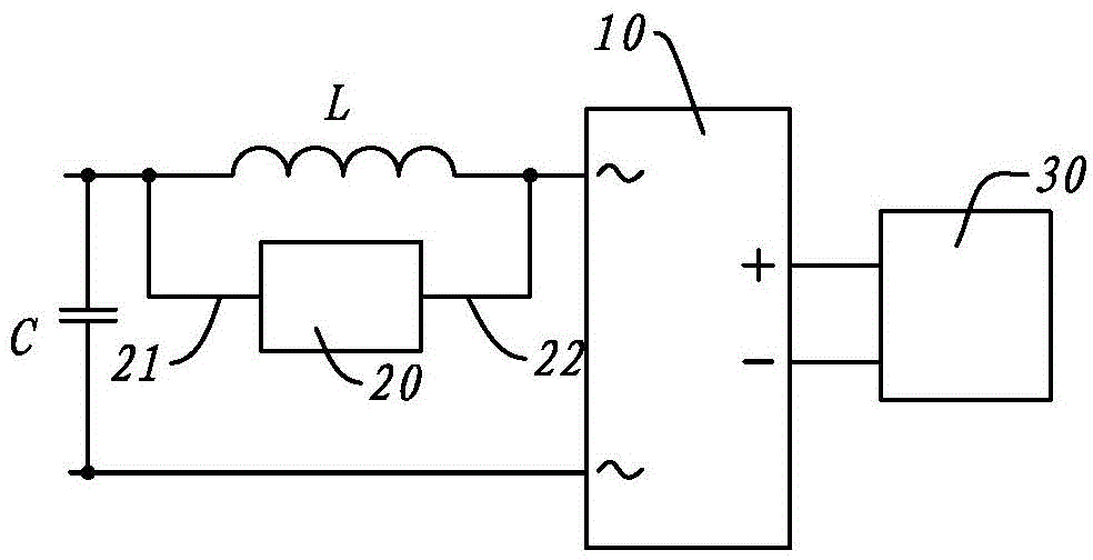 Method for eliminating filter inductor noise caused by chopper