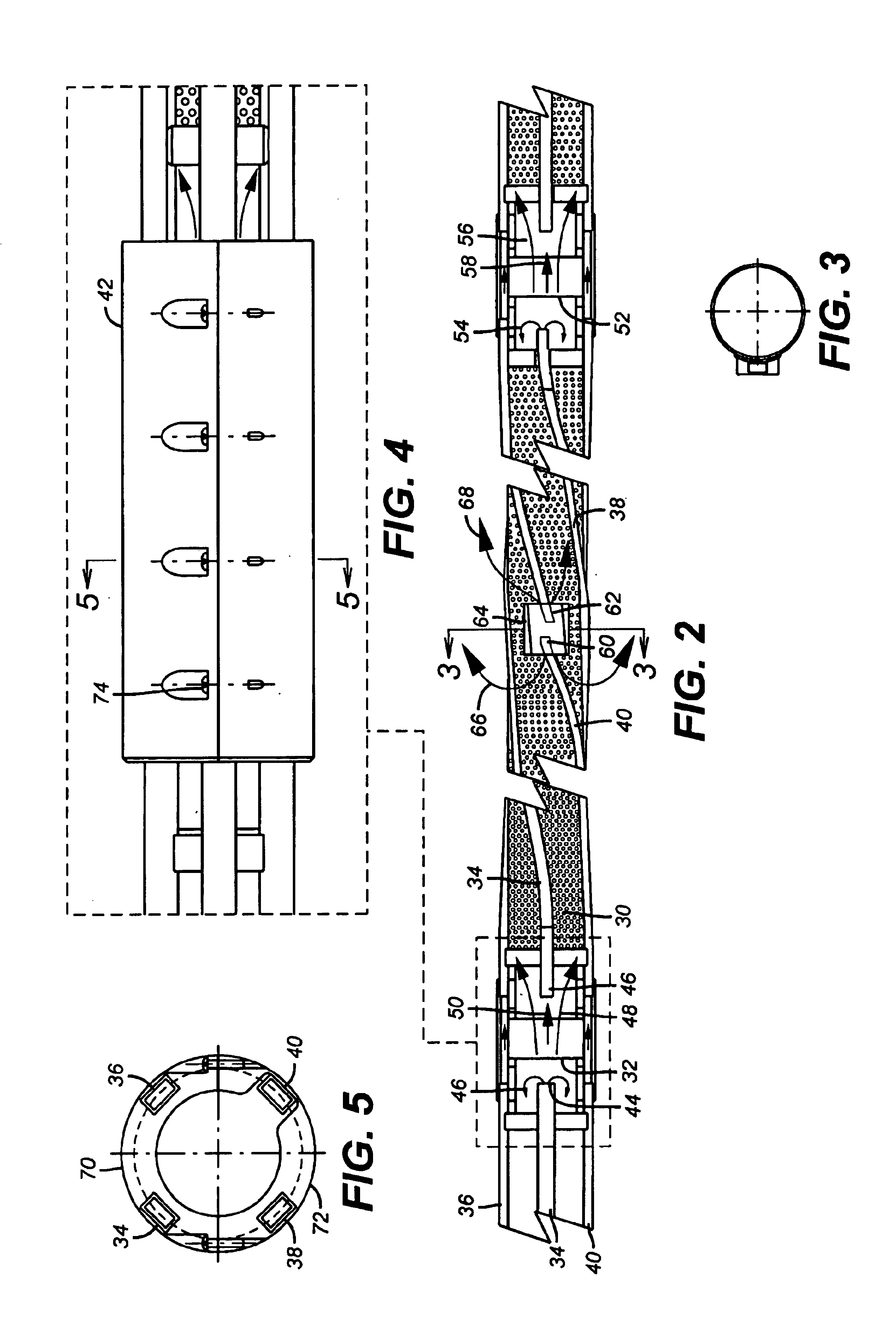 Alternate path auger screen