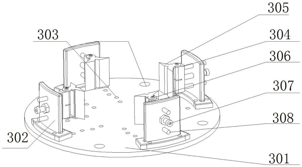 Machining device used for machining off-axis multi-reflector imaging system