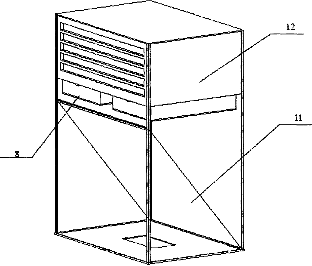 Ionic fan applied to air-conditioner