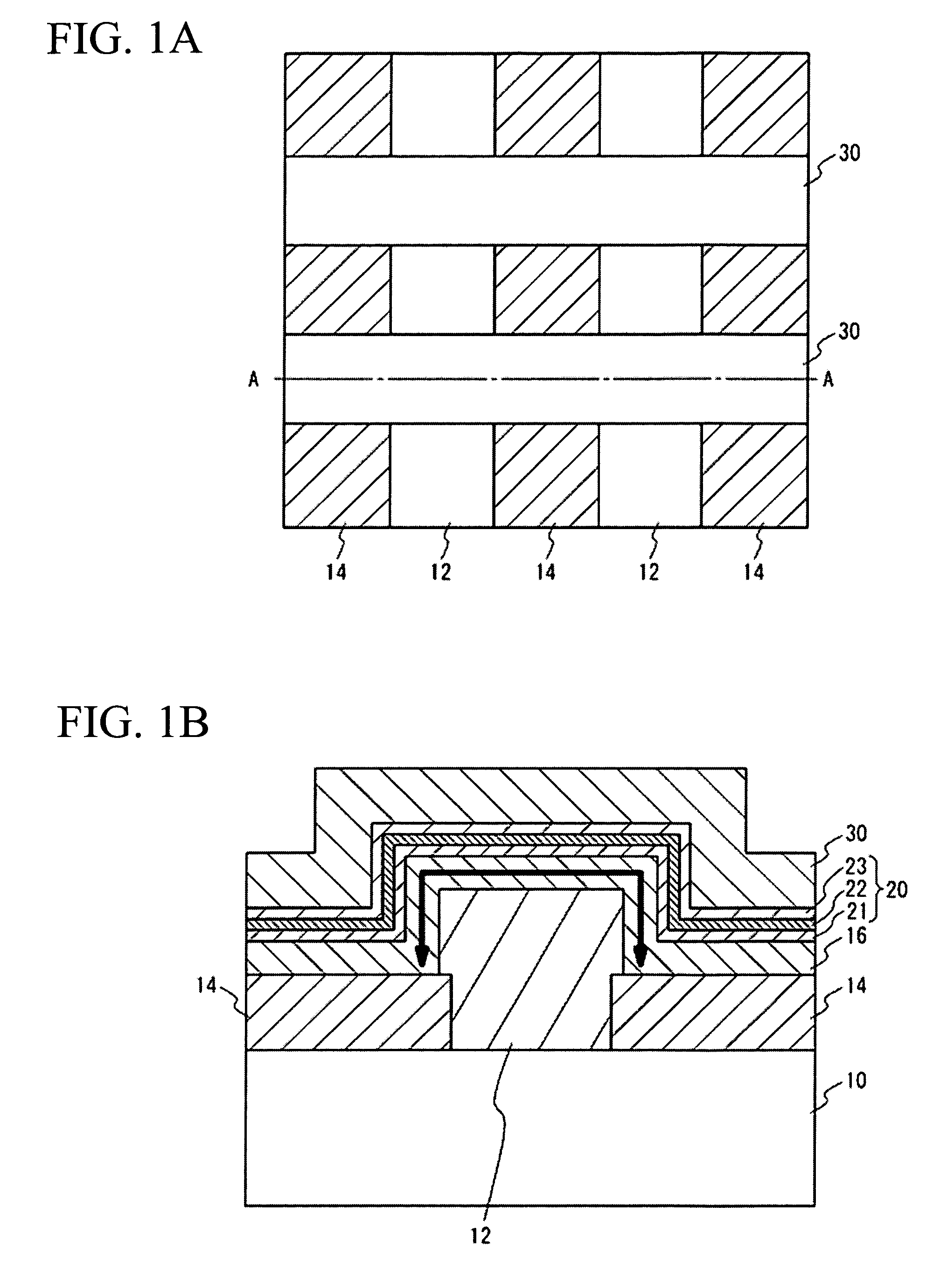 Convex shaped thin-film transistor device