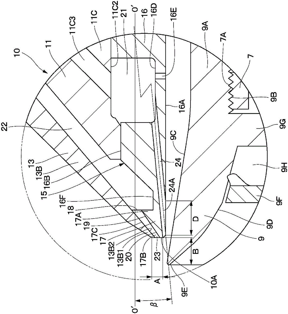 Coating machine having rotary atomizing head