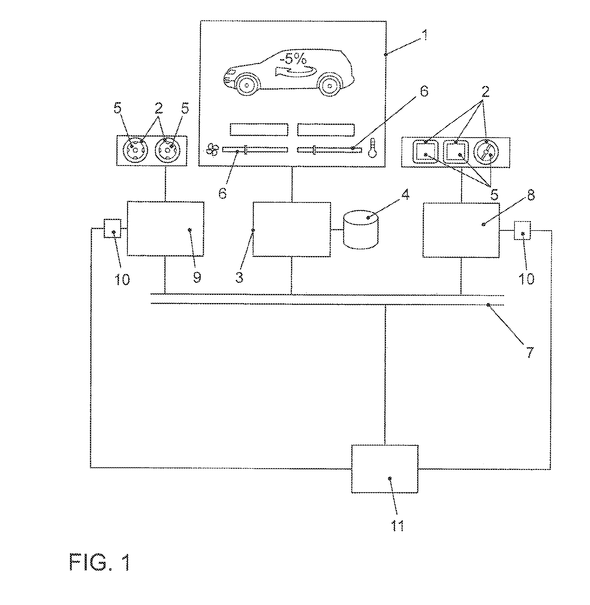 Method and device for operating a user interface for displaying the travel range of a vehicle