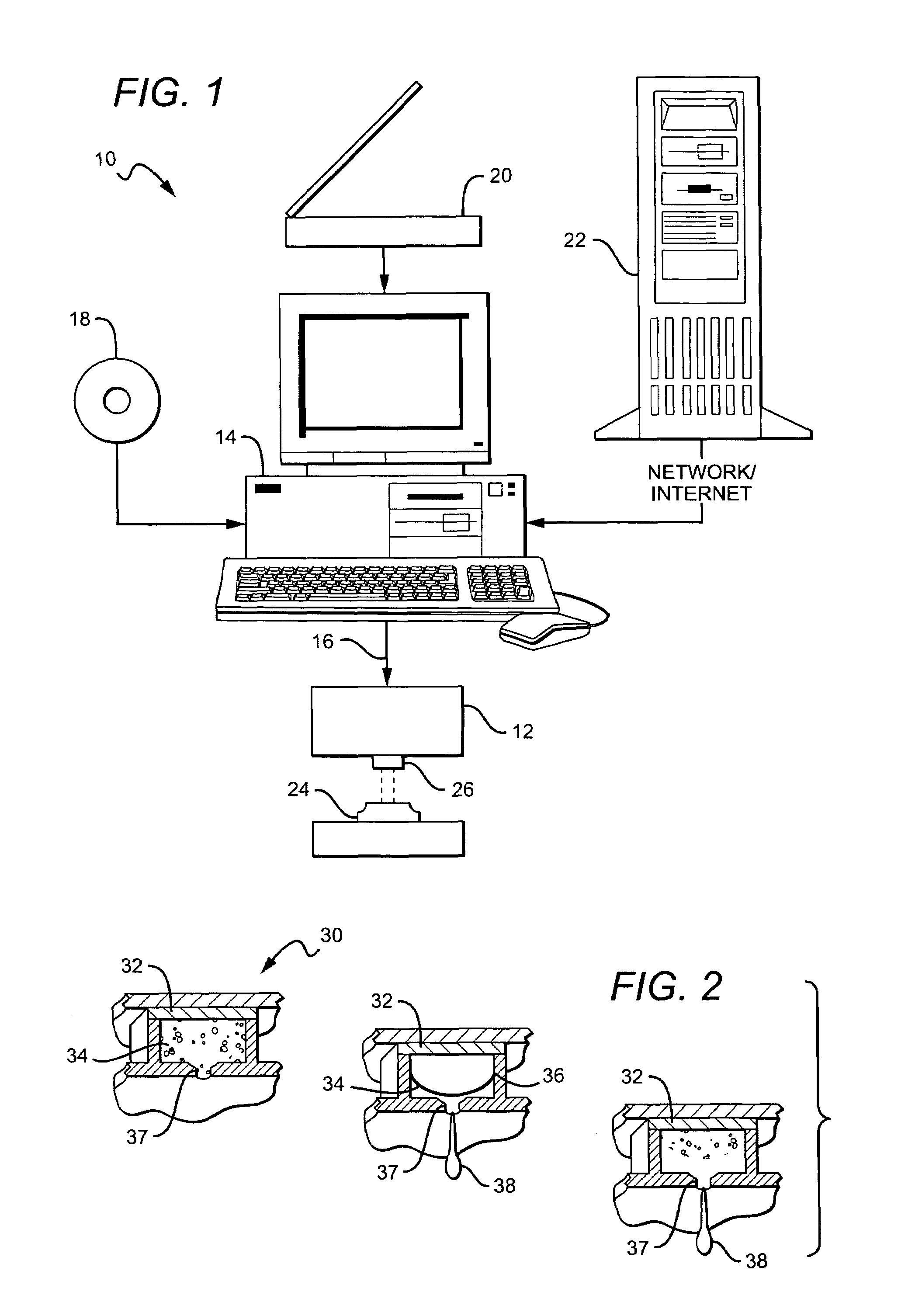 Method for coating semiconductor device using droplet deposition