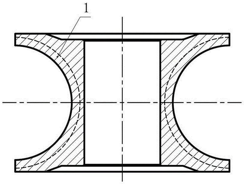 Composite particle reinforced roller of hot-rolling seamless steel pipe sizing mill or reducing mill and preparation method thereof