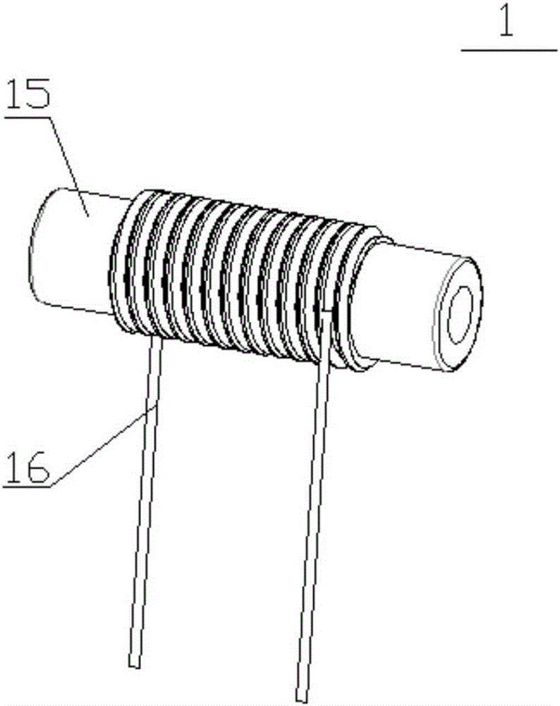 Electronic cigarette atomizer heating device, electronic cigarette atomizer head and electronic cigarette thereof