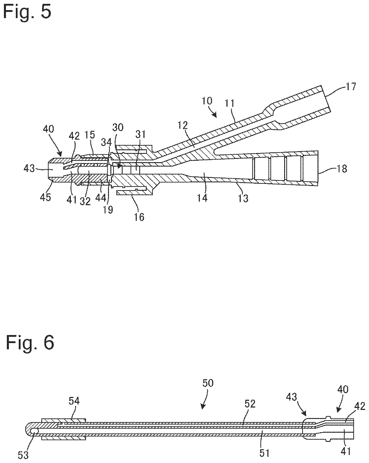 Unit for balloon catheter, and indwelling urethral balloon catheter