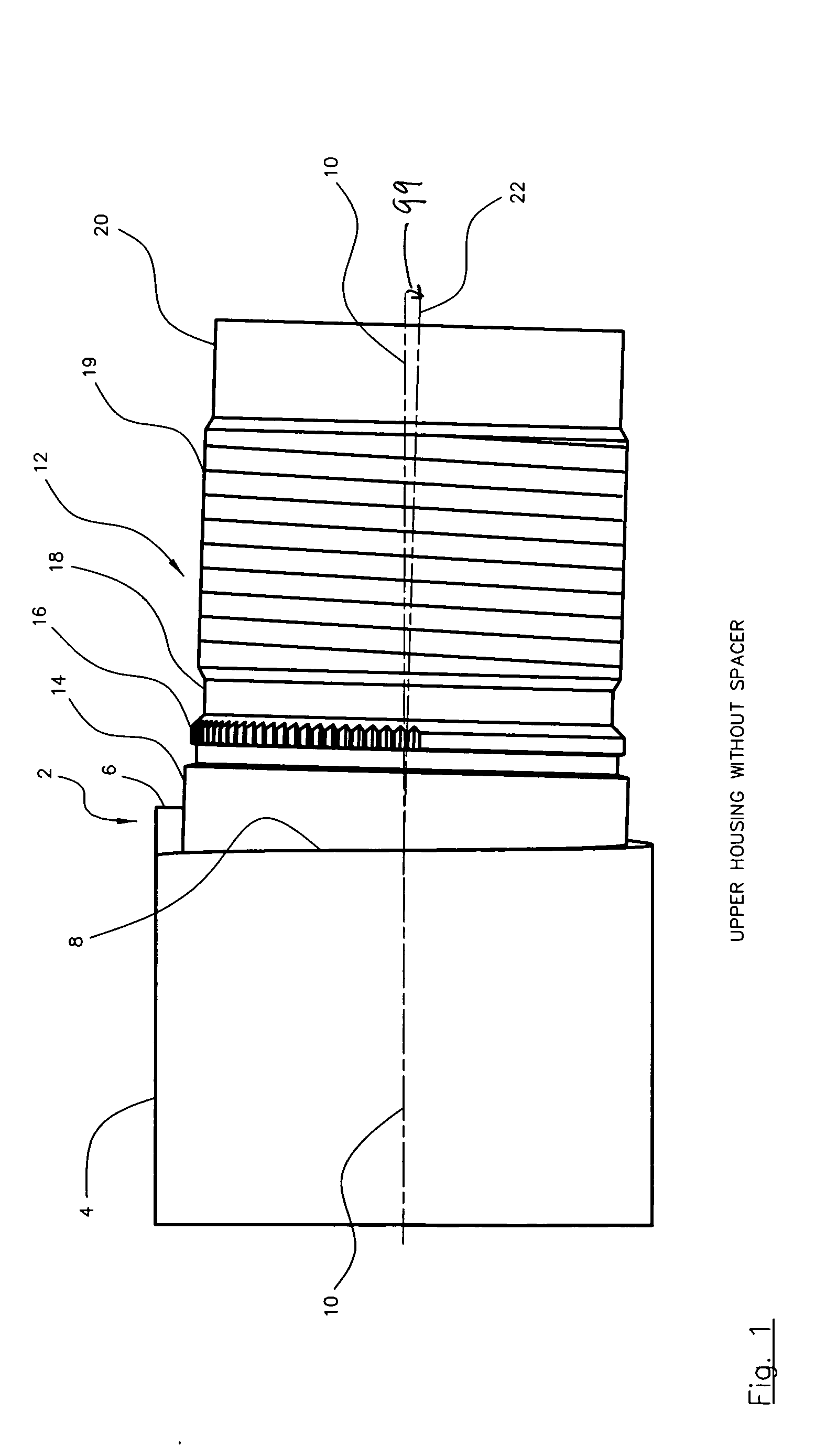 Adjustable bent housing apparatus and method