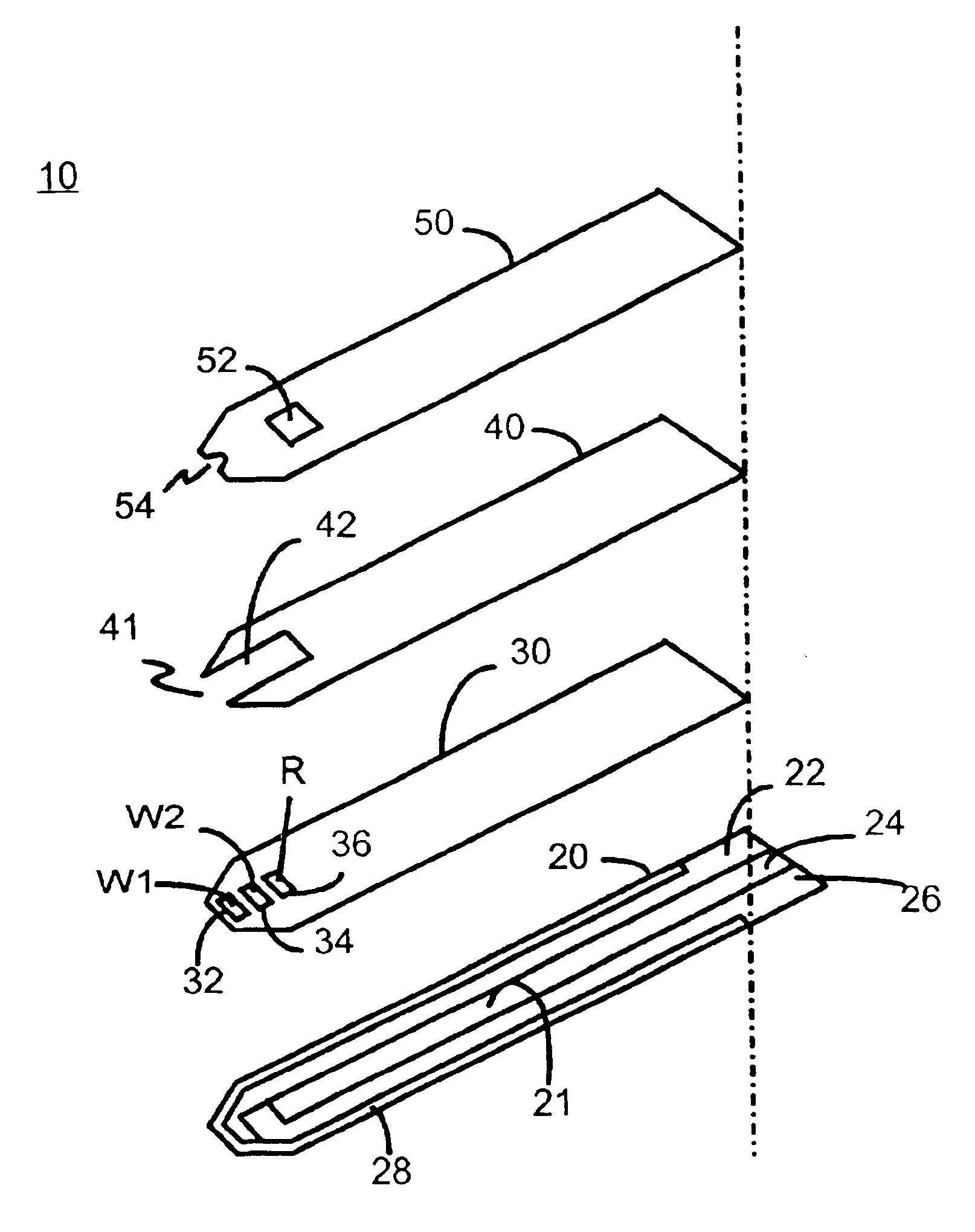 Disposable sensor with enhanced sample port inlet