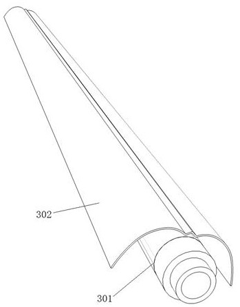 Reflection plate fixed condensation heat collection device adopting rotating rod type adjusting receiver