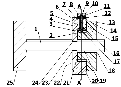 Improved type shockproof self-locking bolt