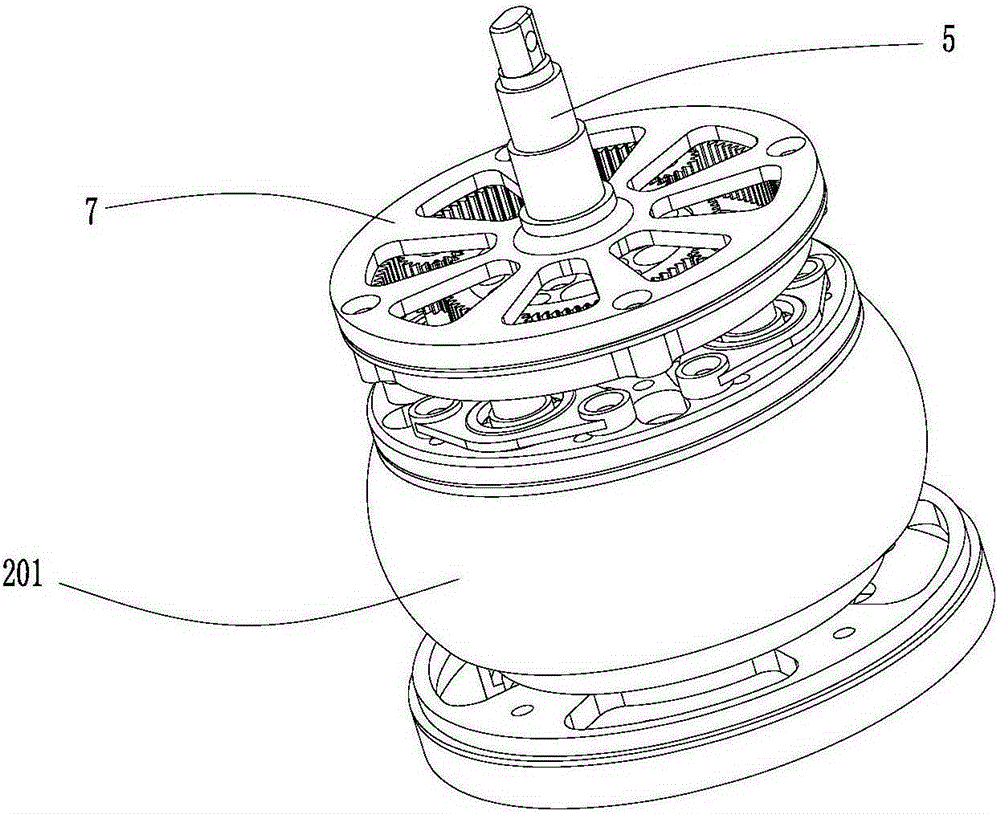 Electric driver and air vehicle and ship applying same