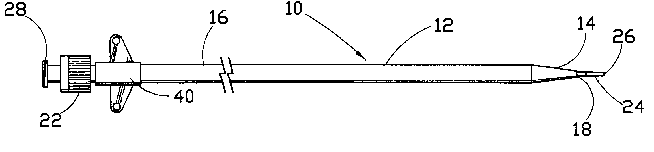 Small gauge needle catheterization apparatus