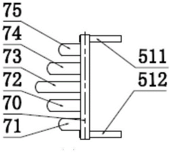 Series-parallel shock-resistant humanoid three-degree-of-freedom mechanical foot