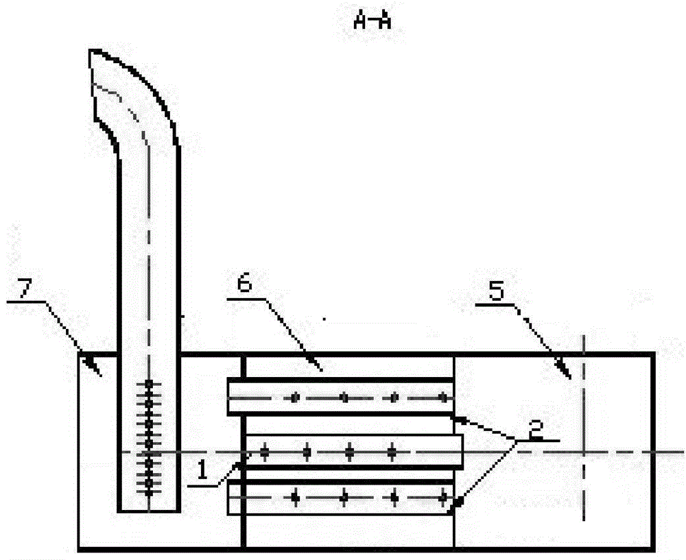 Ridge structure perforated pipe muffler unit for resistant mufflers