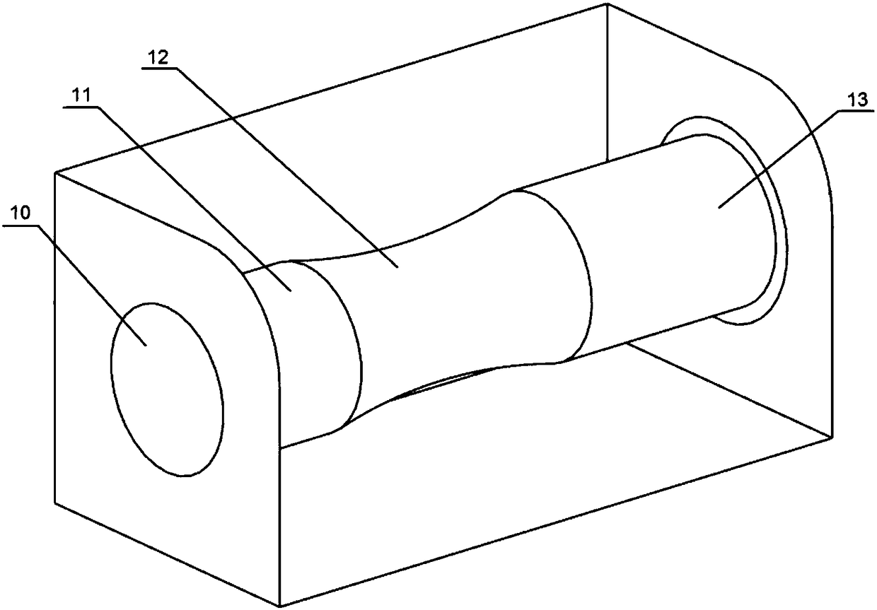 A core nacelle for cooling air intake self-regulating helicopter engine based on one-way memory alloy