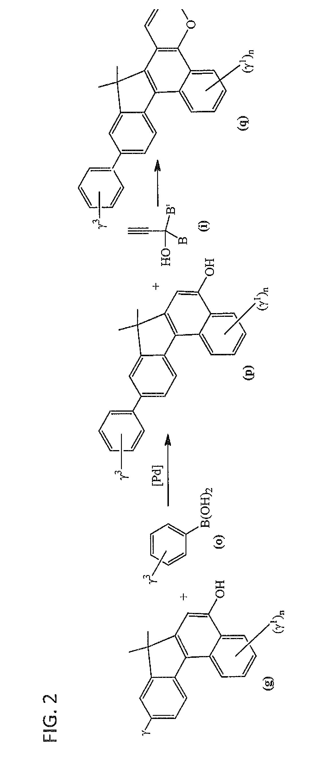 Photochromic materials having extended pi-conjugated systems and compositions and articles including the same