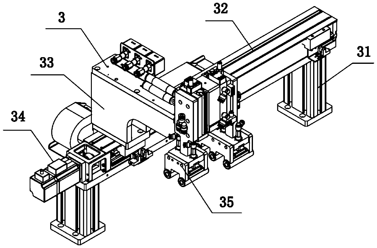 Code scanning device for battery separation and assembly