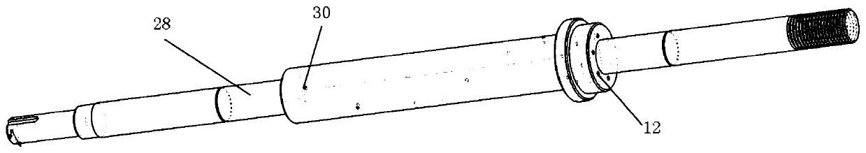 Water-lubricated bearing online monitoring test platform and bearing characteristic test analysis method