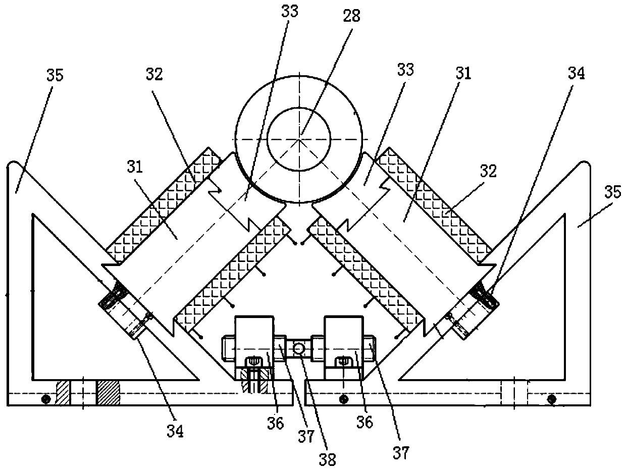 Water-lubricated bearing online monitoring test platform and bearing characteristic test analysis method