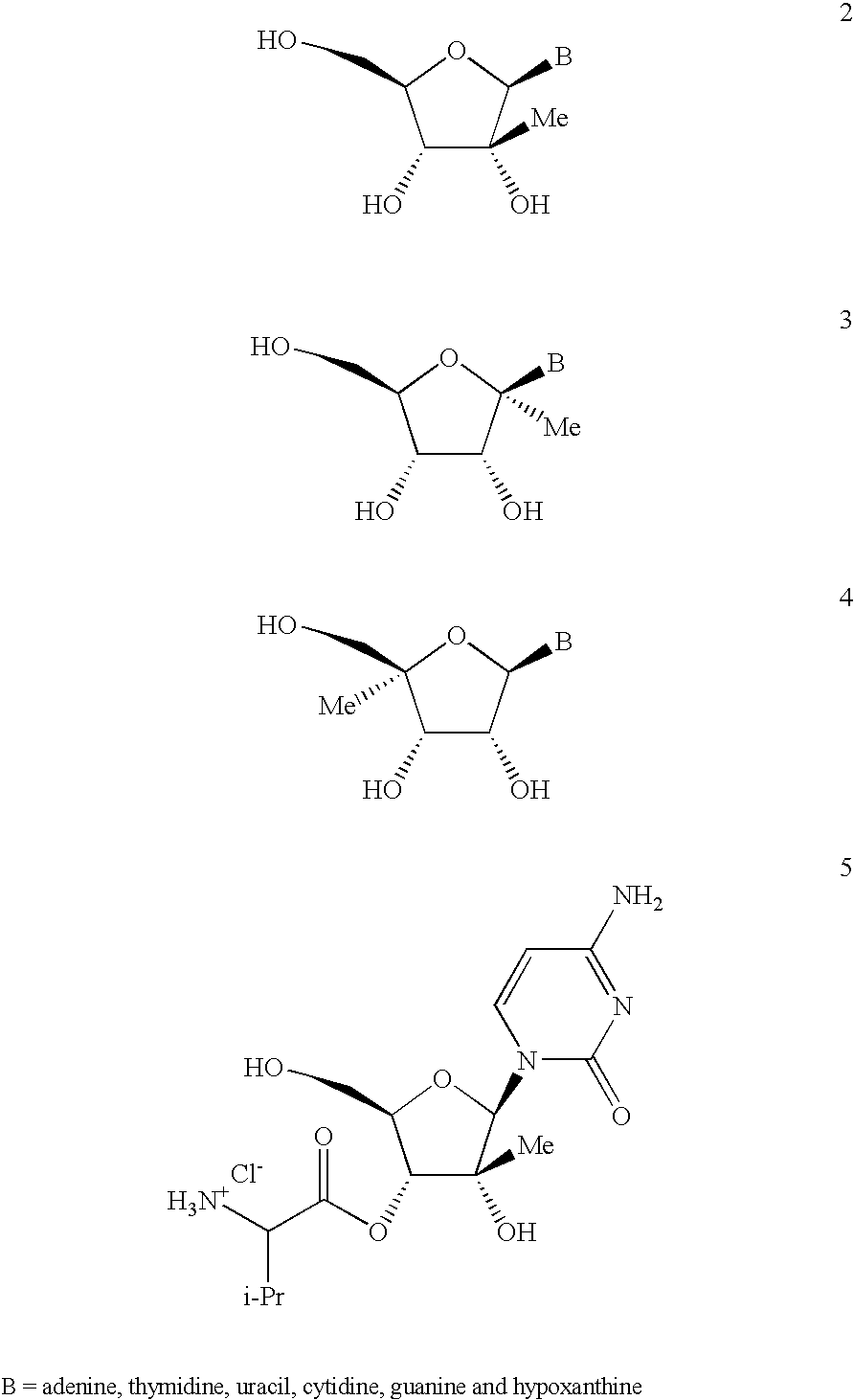 Antiviral nucleosides