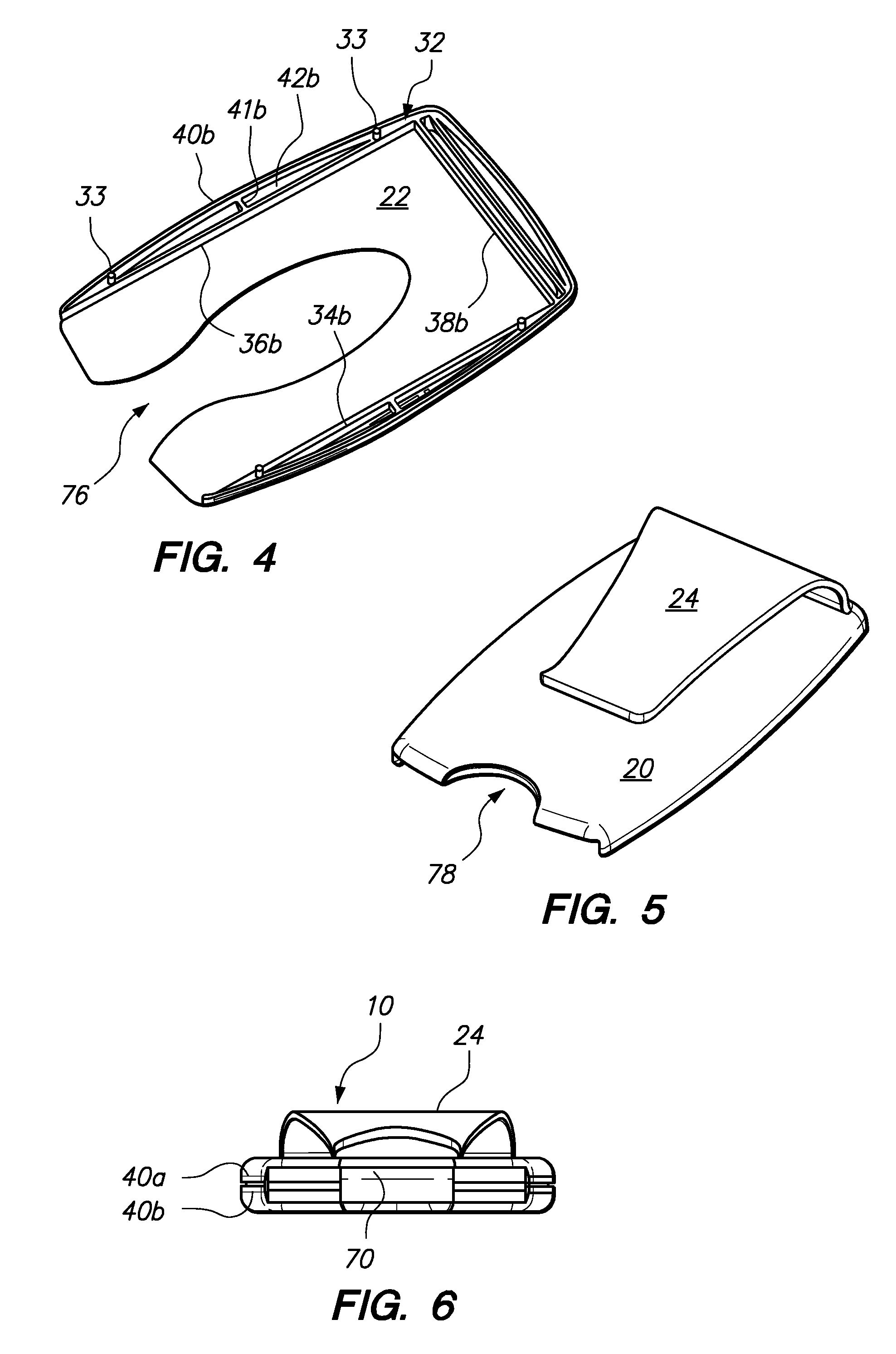 Card-holding and money clip device