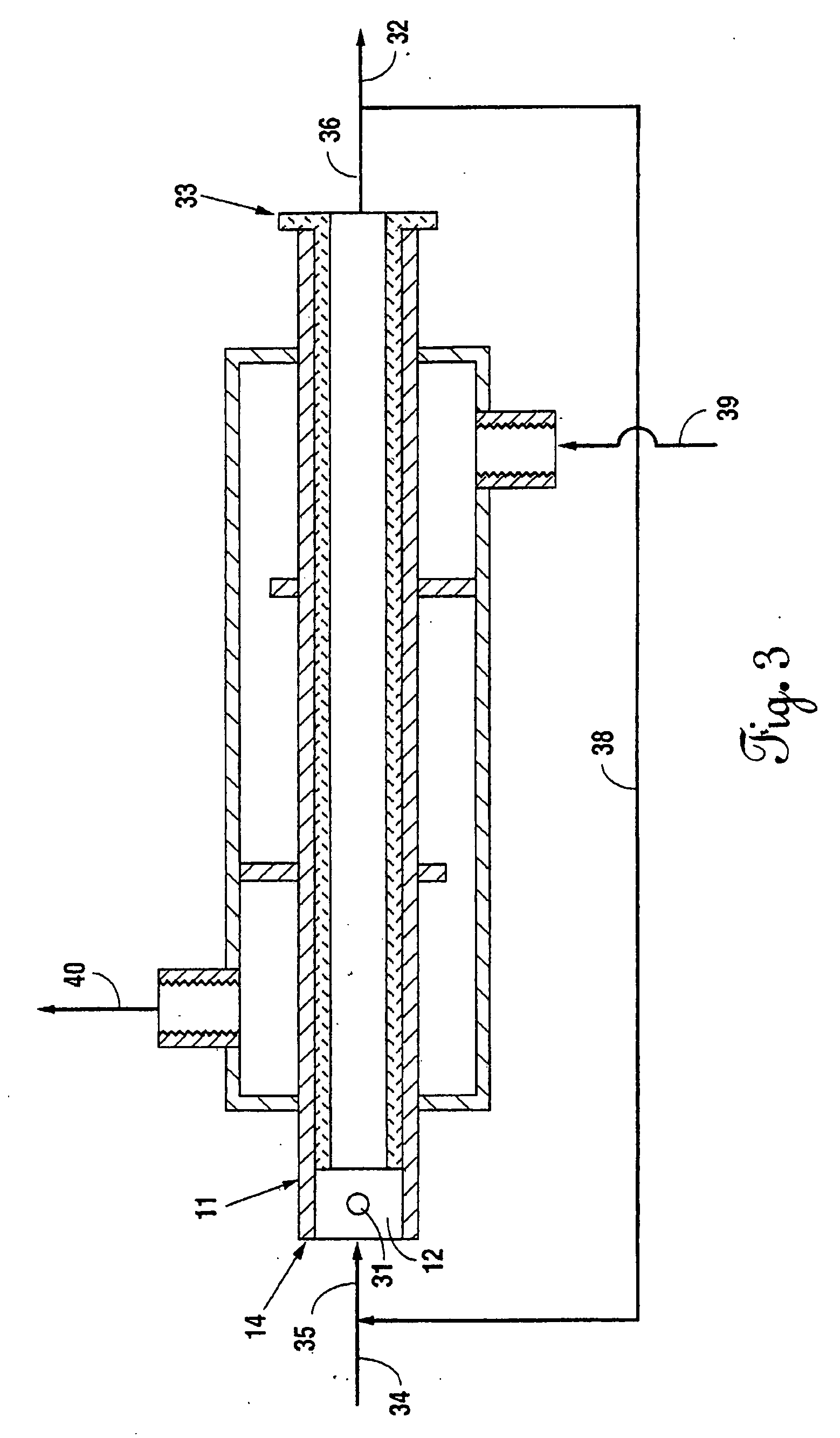 Thermal disassociation of water