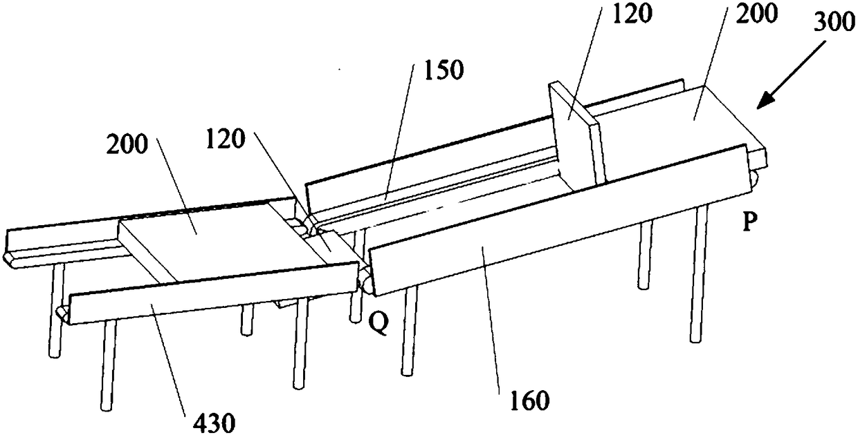 Automatic blanking device for conveying battery pieces