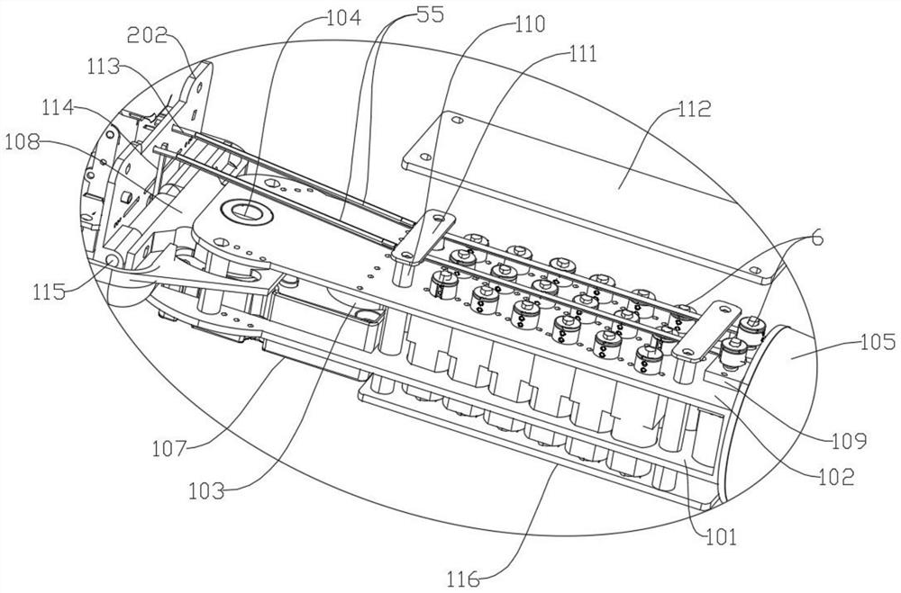 Structure and control method of bionic robot intelligent power arm with multiple sensors