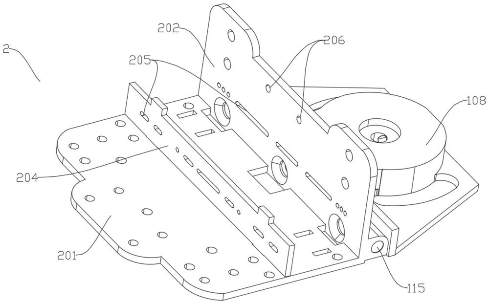 Structure and control method of bionic robot intelligent power arm with multiple sensors