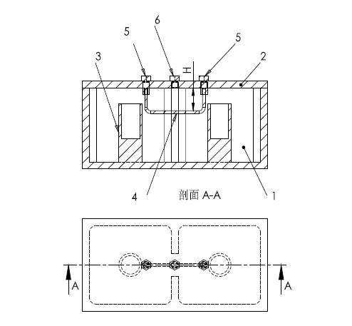 Inductive coupling bar adjusting device and coaxial cavity radio frequency device