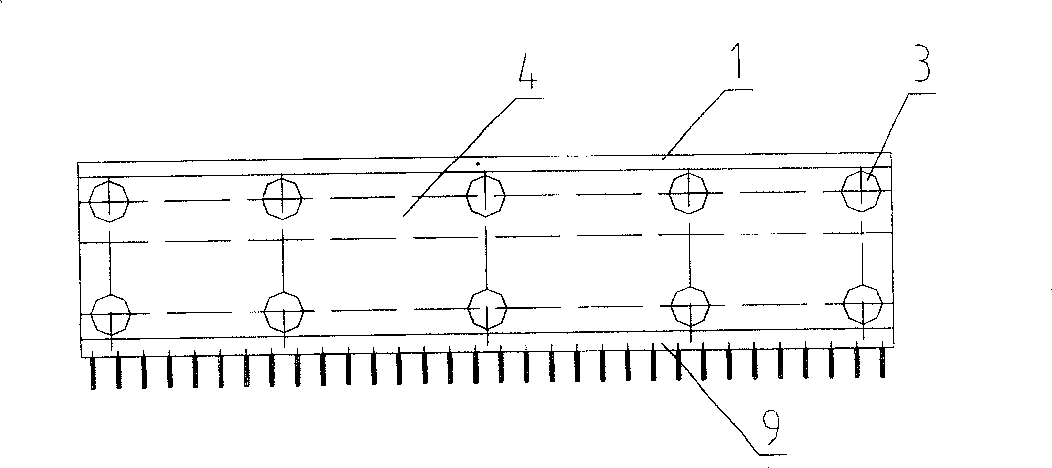 Radiation imaging array solid detector