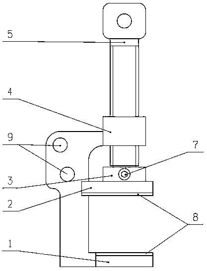 Maintenance tool special for dismounting and mounting double-bundle conductor clamp