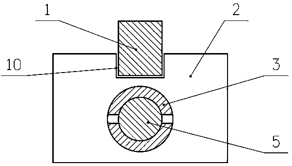 Maintenance tool special for dismounting and mounting double-bundle conductor clamp