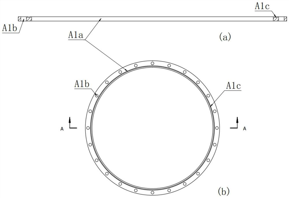 A multi-frequency co-phase planar array directional sound wave emission device