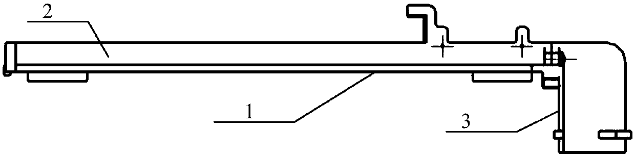 A head-up display highly integrated module cooling structure