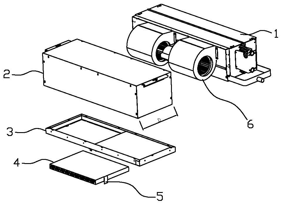 Purification type fan coil unit