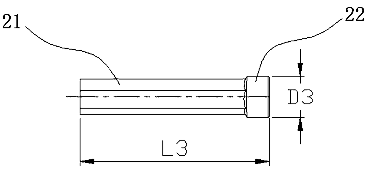 Remanufacturing method for machining bolt punching needles through nut punching bars