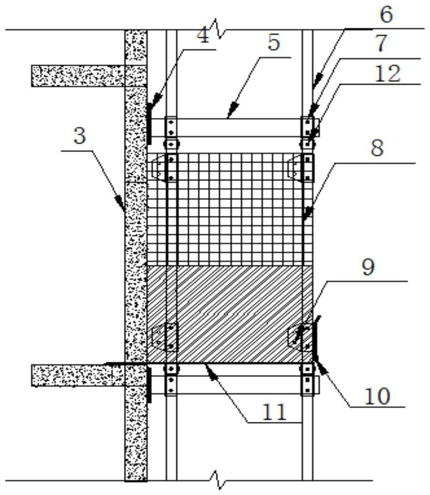 A construction method for a highly variable loading and unloading platform