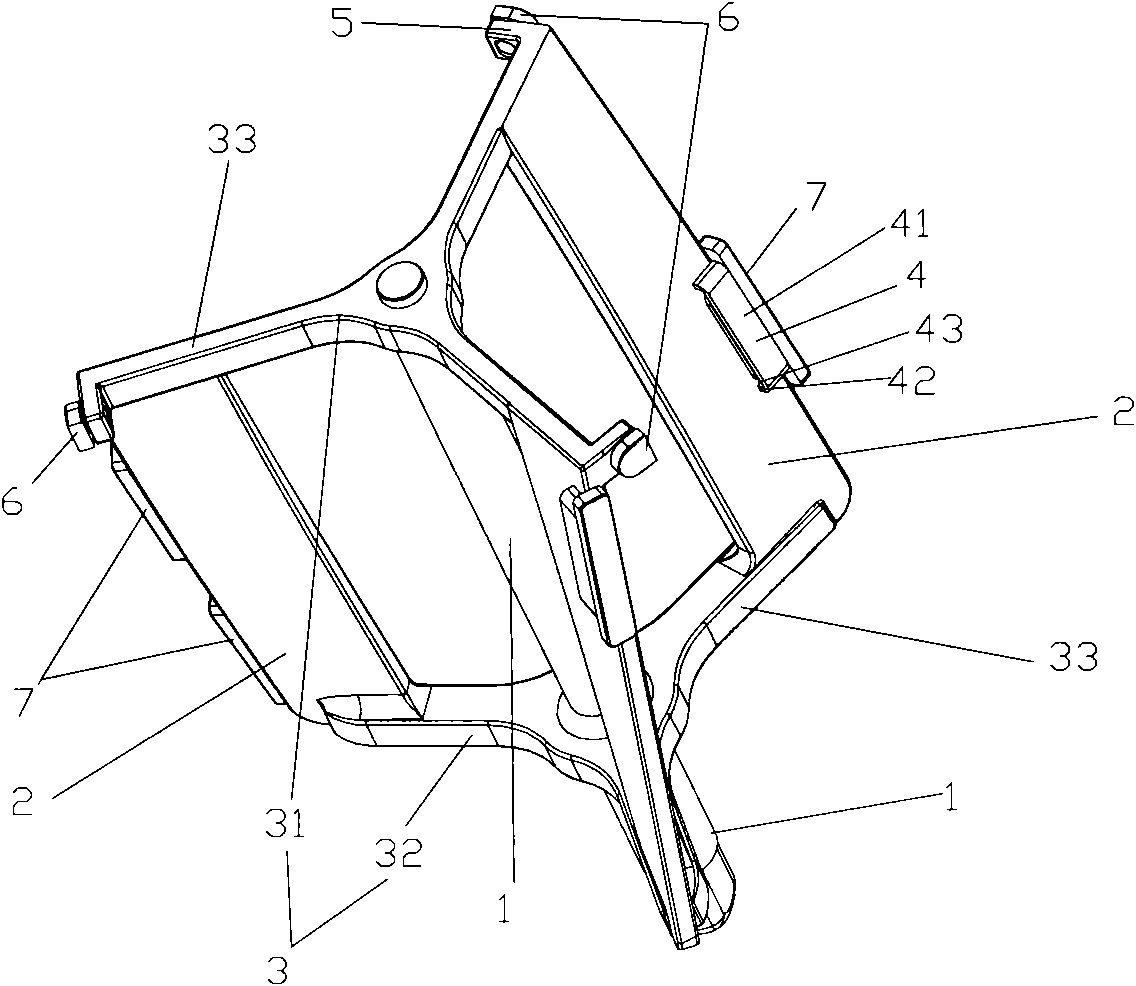 Mixer shaft of hard ice cream machine