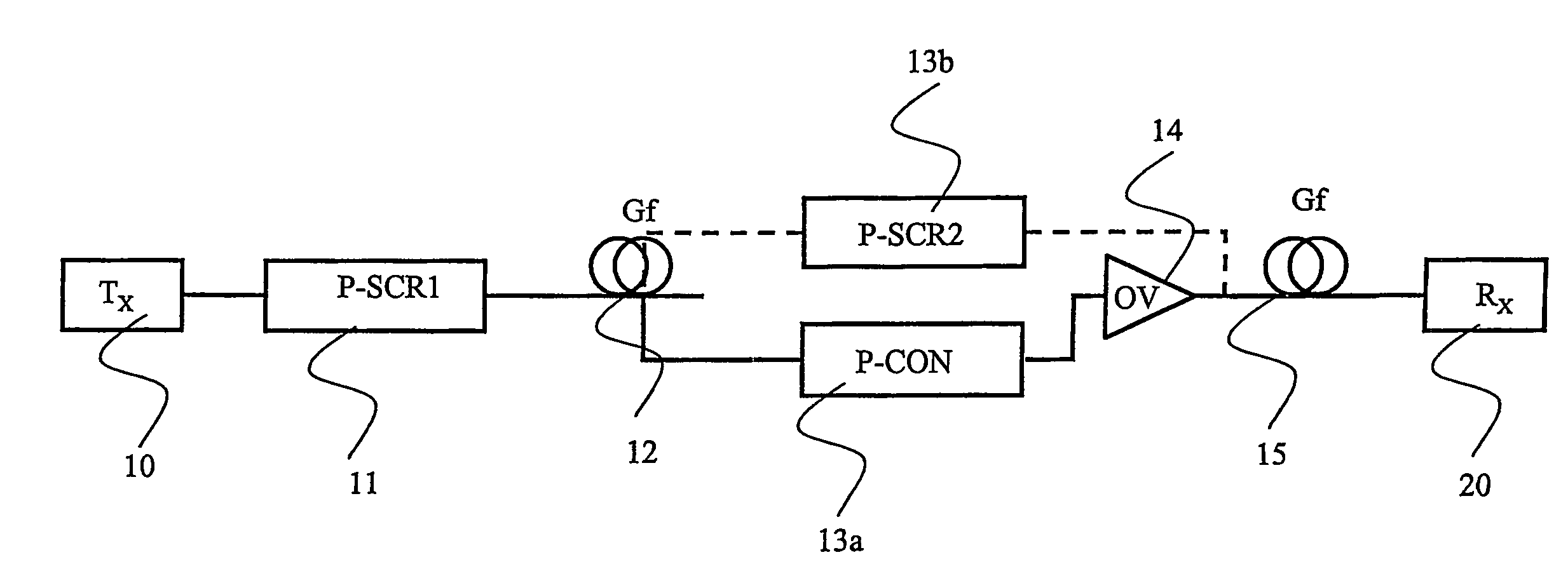 Processes and devices for the determination of a PMD-induced outage probability of an optical transmission system