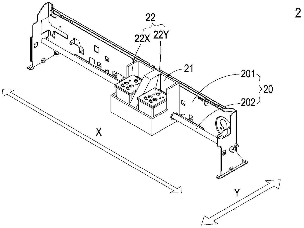 Printing module of rapid prototyping device