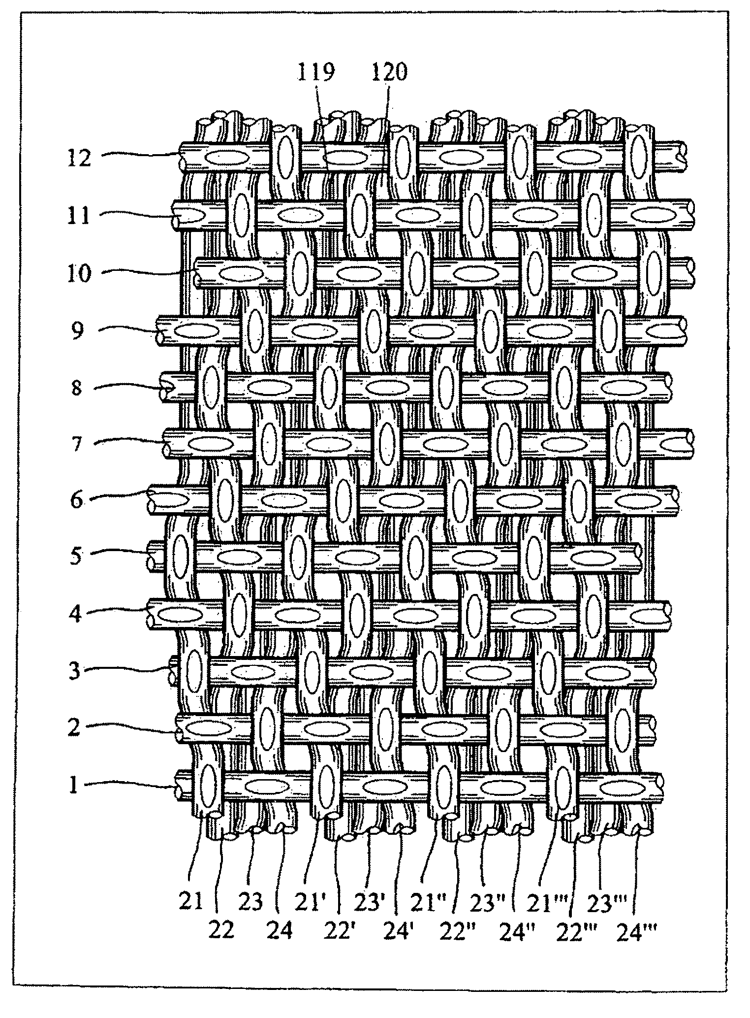 Upper side, in particular paper side, and papermaking-machine fabric