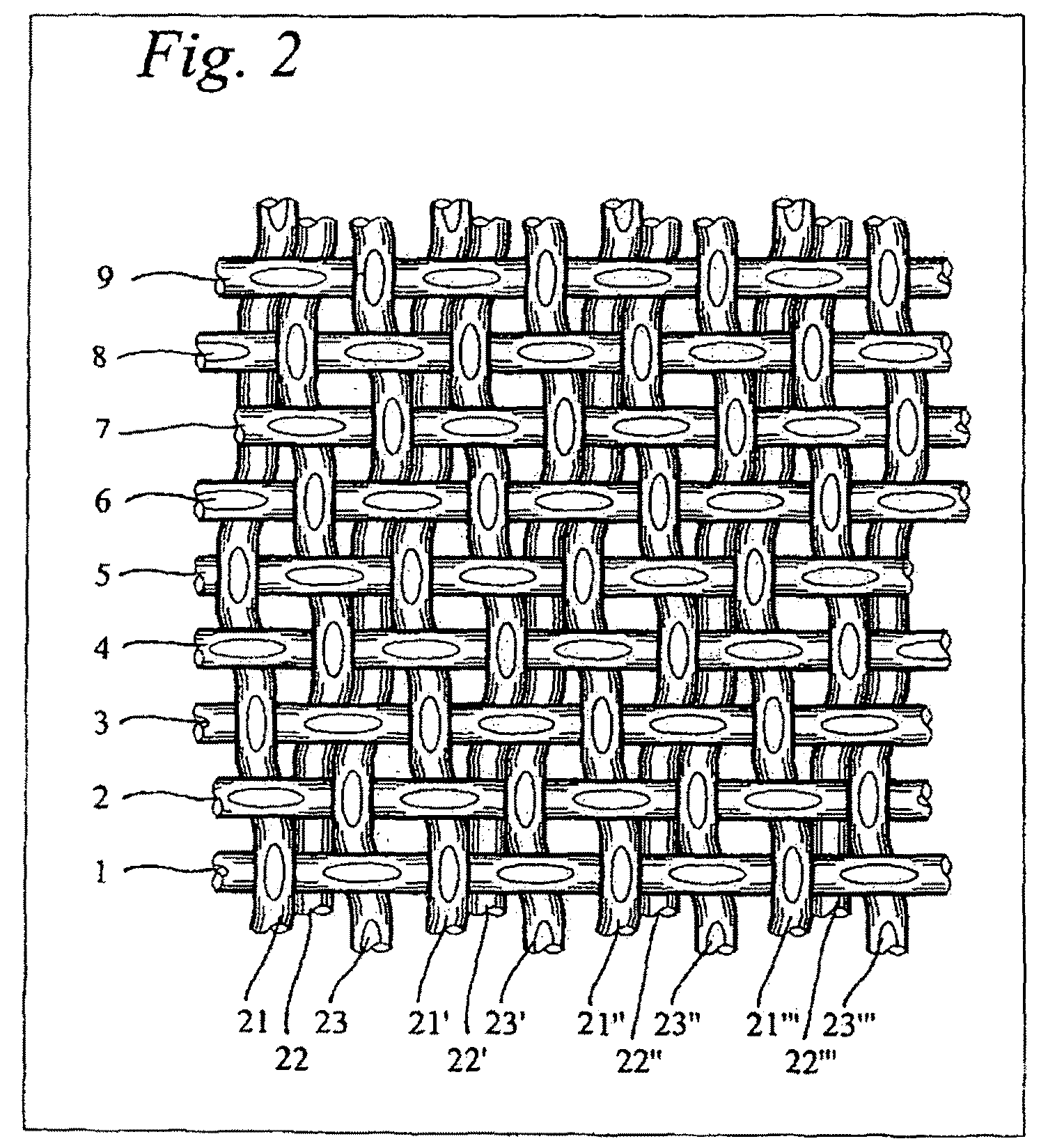 Upper side, in particular paper side, and papermaking-machine fabric