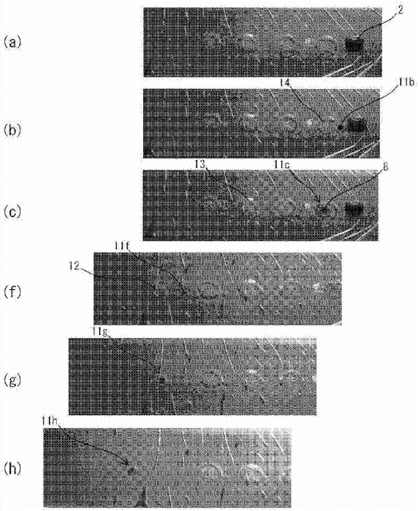 Device and method for manipulating droplets using gel-state medium