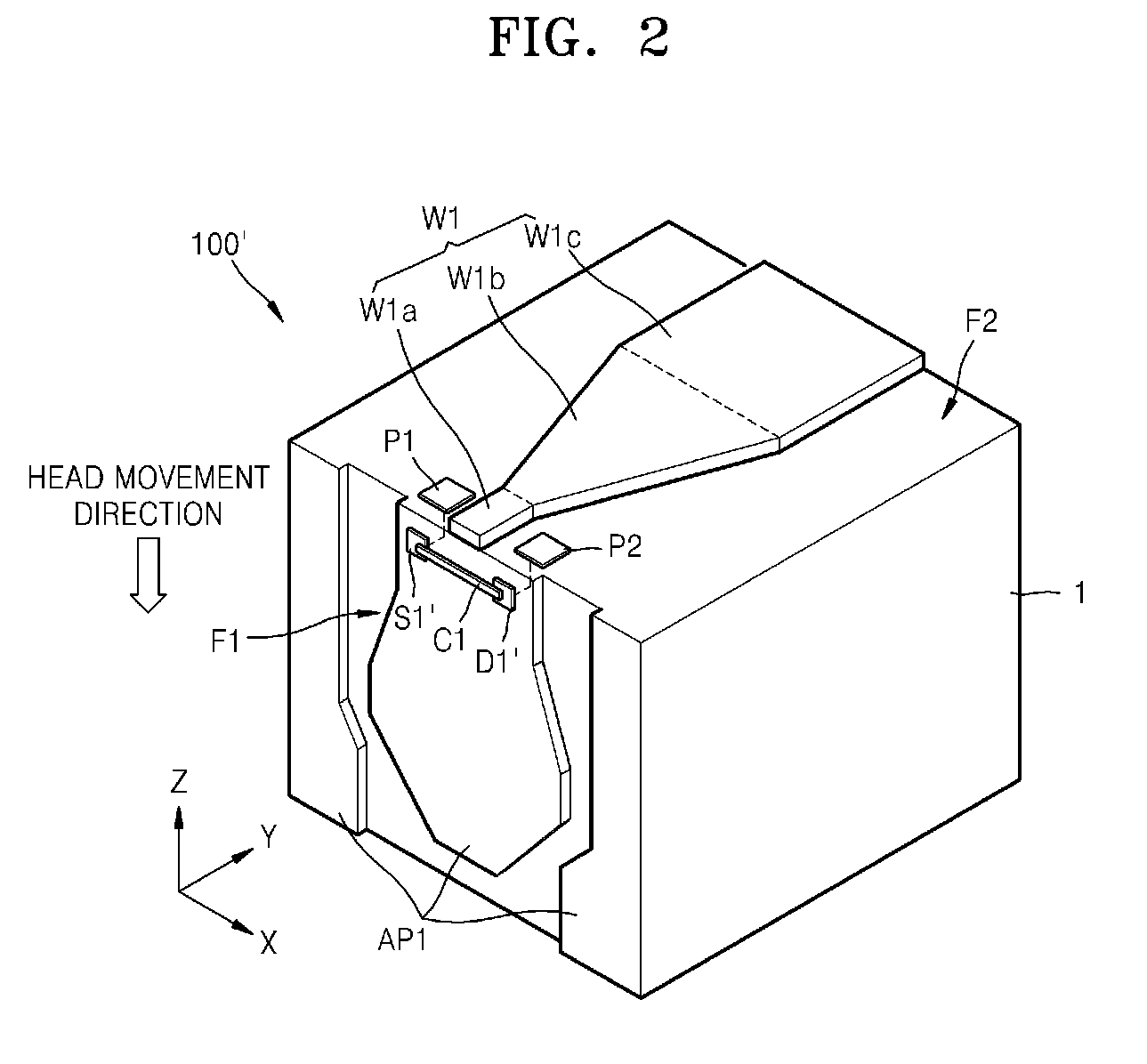 Electric field read/write head, method of manufacturing the electric field read/write head, and information storage device including the electric field read/write head